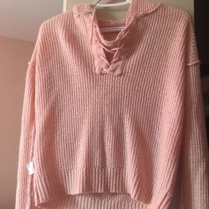 Pink sweater
